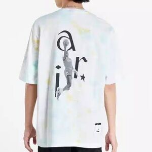 JORDAN SPORT DNA STATEMENT 85 CREW TEE tie dye Graphic T-Shirt